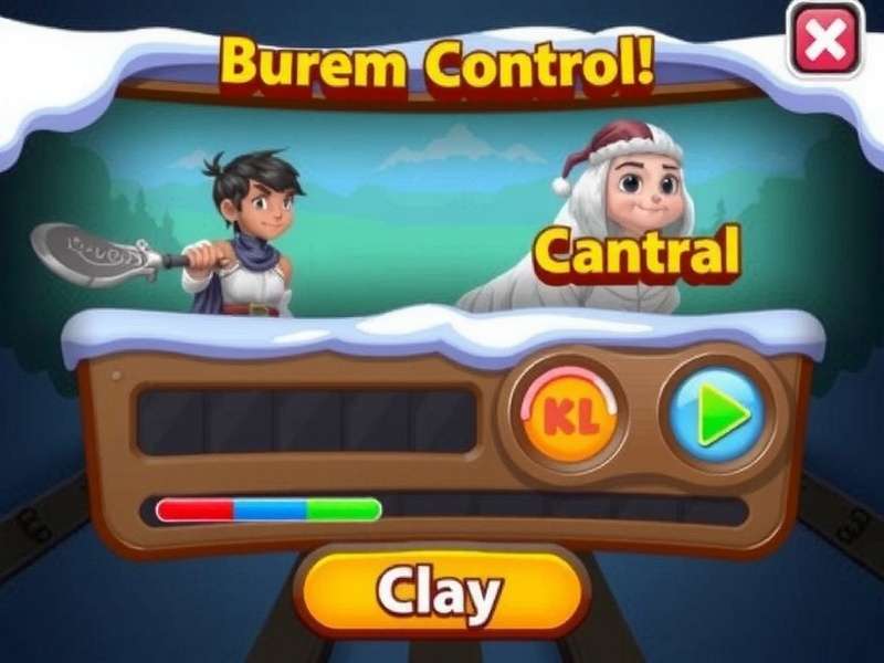 Game control scheme Bheem Snow Land Journey controls